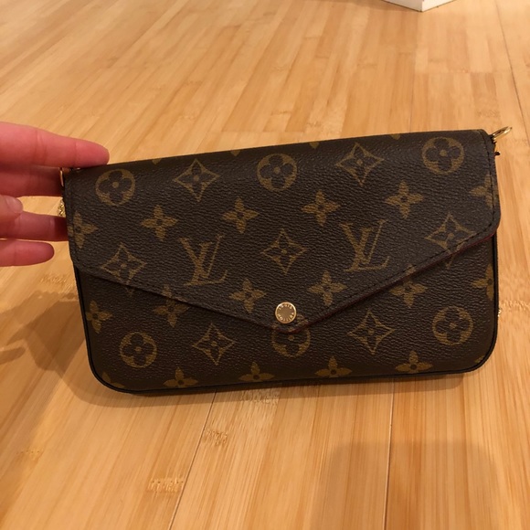 💋SOLD💋 Louis Vuitton Felicie Pochette Monogram - Picture 8 of 8